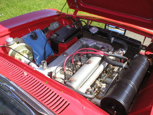 1969 Alfa Romeo GT Junior 1300 Scalino Engine Bay