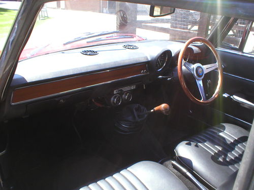 1969 Alfa Romeo GT Junior 1300 Scalino Front Interior Dashboard