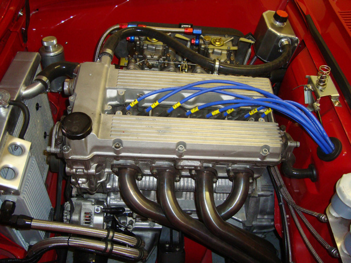1973 Alfa Romeo GTV 105 Bertone Giulia Coupe Engine Bay 2