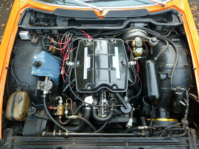 1973 Alfa Romeo Montreal Engine Bay