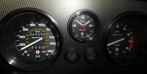 Alfa Romeo SZ Dashboard Gauges