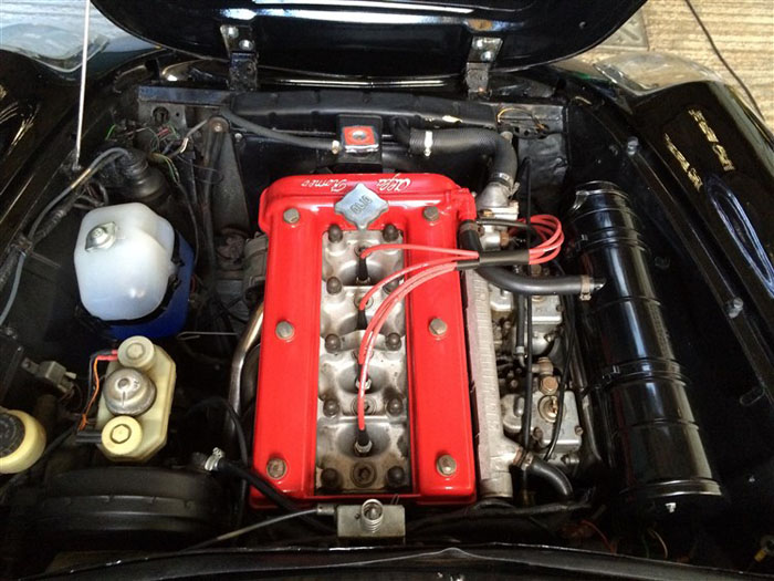 1979 Alfa Romeo Spider S2 Veloce 2000 Engine Bay