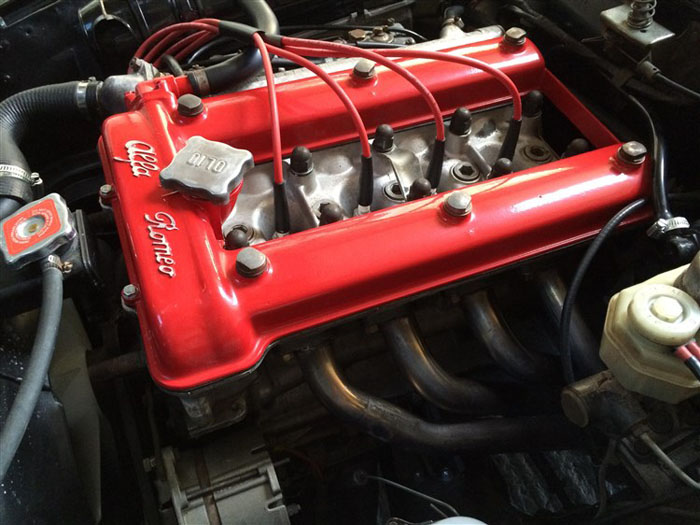 1979 Alfa Romeo Spider S2 Veloce 2000 Engine