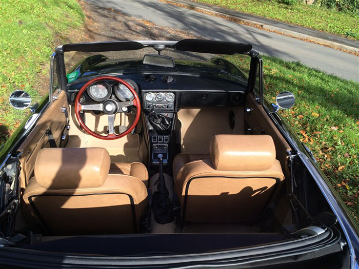 1979 Alfa Romeo Spider S2 Veloce 2000 Interior 1