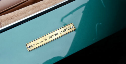 1953 Aston Martin DB2 Vantage DHC Coachwork Stamp