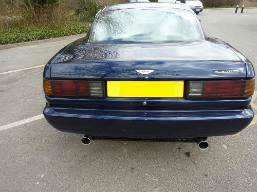 1991 aston martin virage back