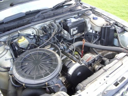 1991 classic audi 80 b3 1.8 se manual engine bay