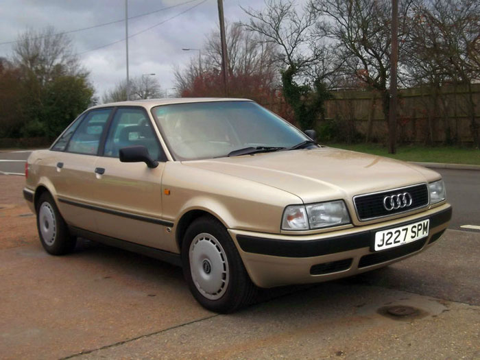 1992 audi 80 gold 1