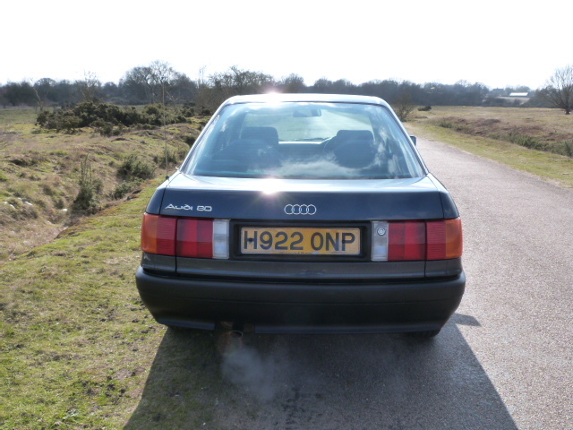 1990 Audi 80 1.8 S Automatic Back