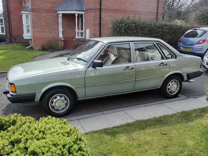 1984 Audi 80 1.8 GL Left Side