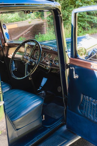 1934 Austin 10 4 Interior Dashboard Steering Wheel