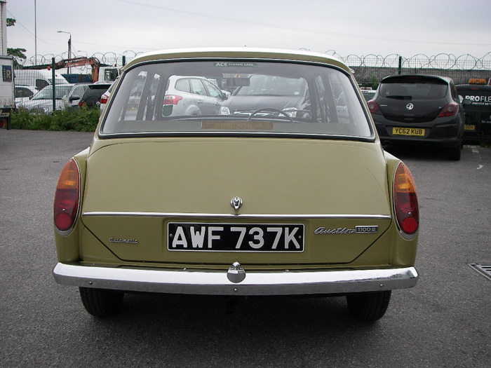 1972 Austin 1100 MK3 Rear