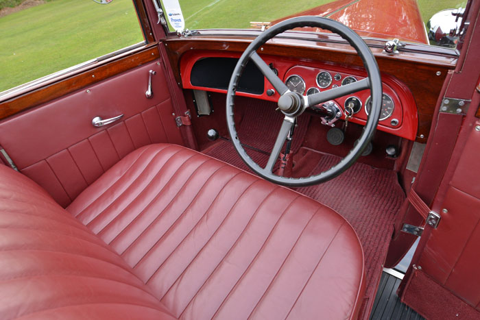 1937 Austin Twelve Six Doctors Coupe By Gordon Interior