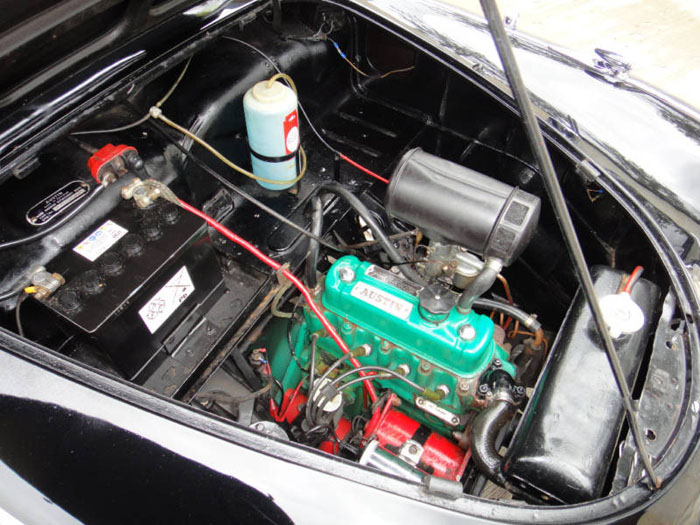 1955 austin a30 engine bay