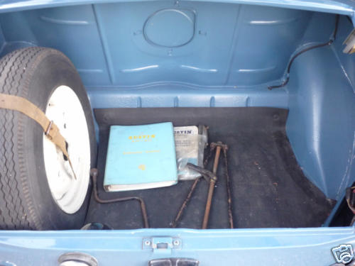 1954 austin a30 seven 803cc boot