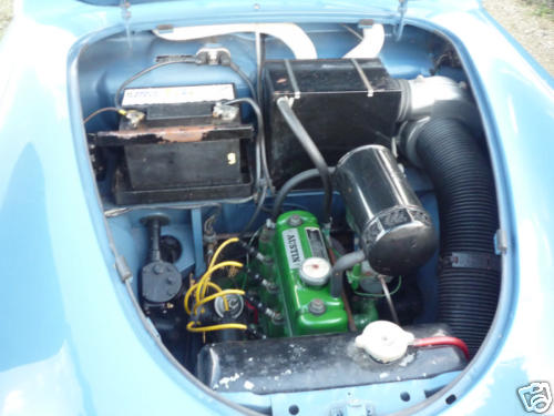 1954 austin a30 seven 803cc engine bay