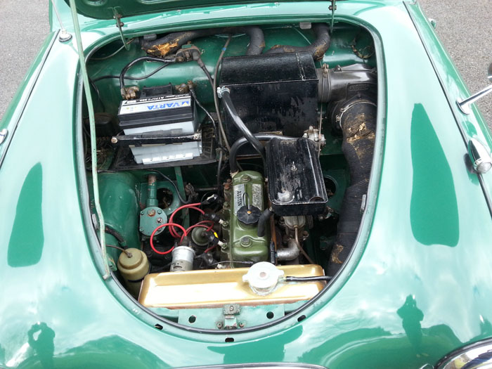 1956 austin a30 engine bay