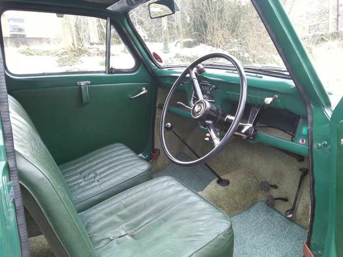 1956 austin a30 interior