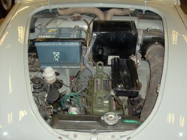 1958 Austin A35 Engine Bay