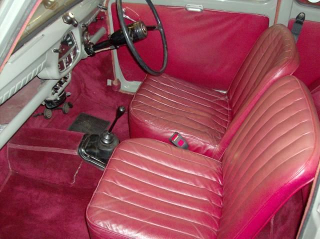 1958 Austin A35 Interior 1