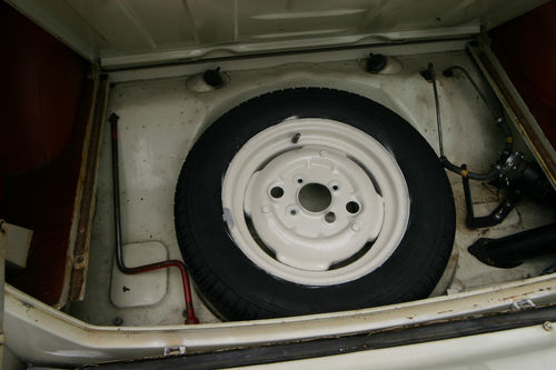 1963 Austin A40 MK2 Farina Countryman Boot Floor Spare Wheel