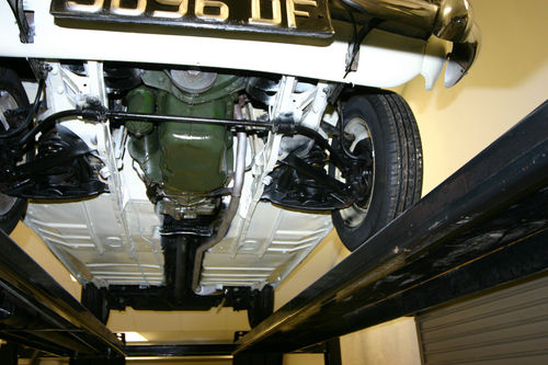 1963 Austin A40 MK2 Farina Countryman Underside