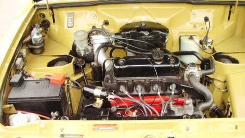 1975 Austin Allegro 1300 Super Engine Bay