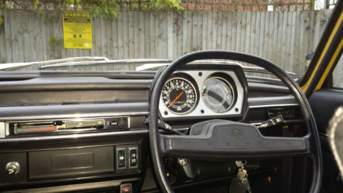 1975 Austin Allegro 1300 Super Interior Dashboard
