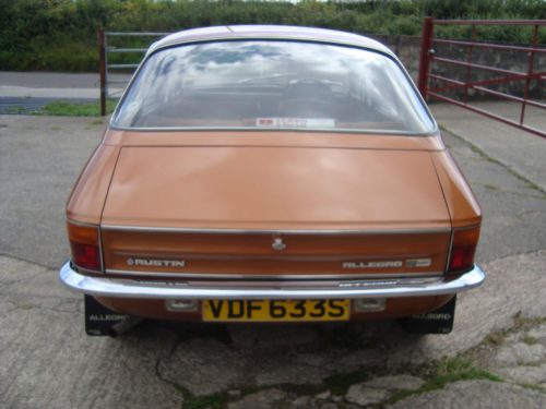 1977 austin allegro 1500 sdl bronze back