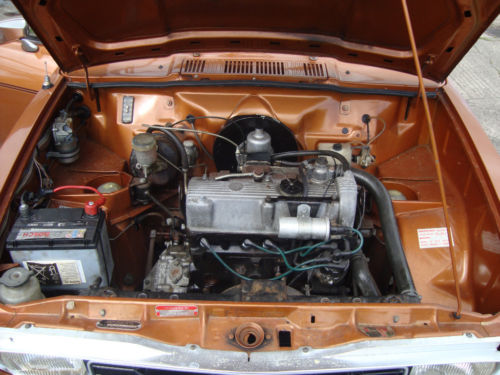 1977 austin allegro 1500 sdl bronze engine bay