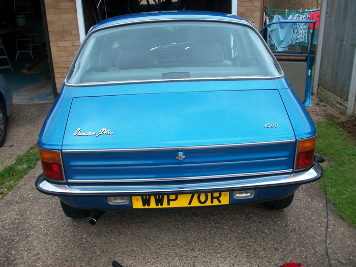 1977 Austin Allegro 1500 Vanden Plas Rear