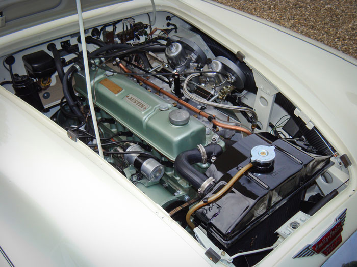 1963 Austin Healey MK2 3000 Engine Bay 1