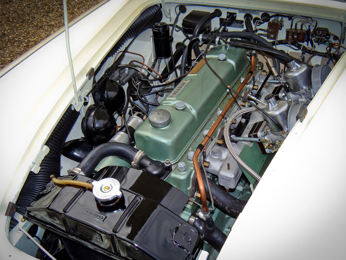 1963 Austin Healey MK2 3000 Engine Bay 3