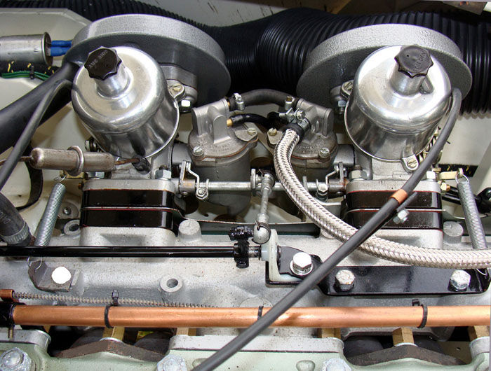 1963 Austin Healey MK2 3000 Engine Closeup
