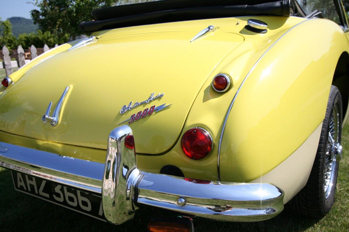 1967 Austin Healey MK3 3000 Rear Light Chrome Bumper