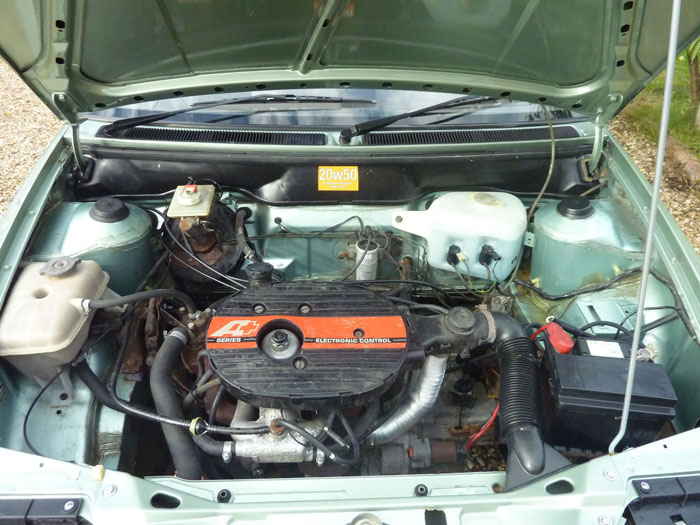 1986 Austin Maestro 1275 Engine Bay