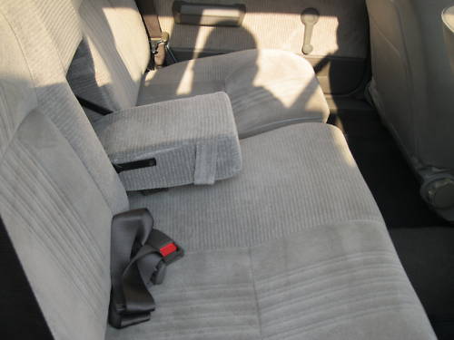 1986 austin maestro hls auto blue rear seats