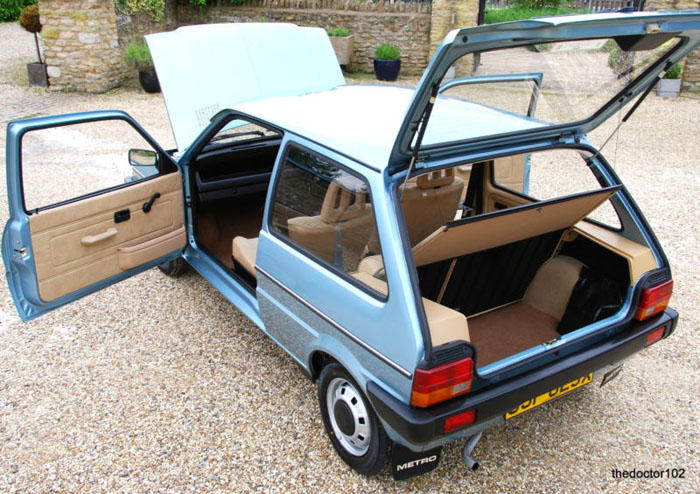 1981 mk1 austin mini metro 1.3 automatic 3