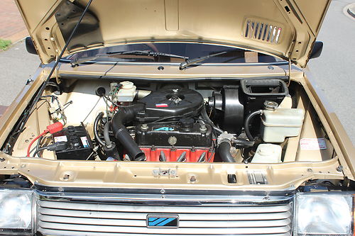 1984 Austin Metro MK1 Vanden Plas Engine Bay