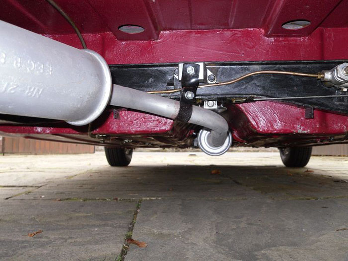 1982 austin mini van underside