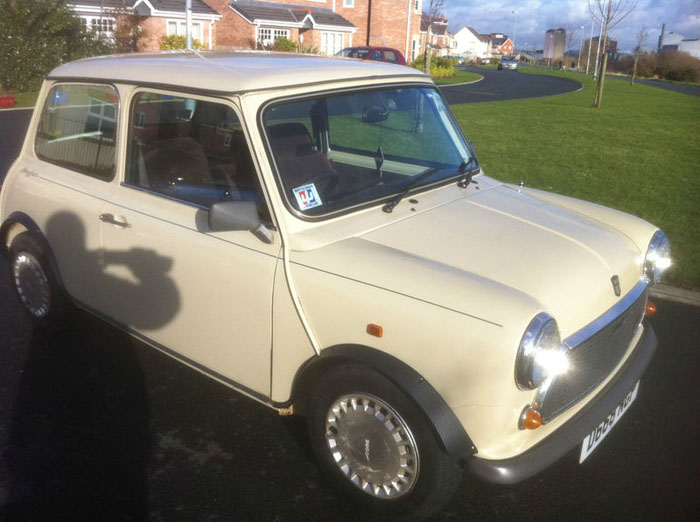 1986 austin mini mayfair auto beige 1