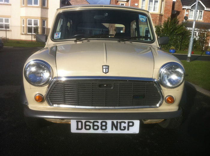 1986 austin mini mayfair auto beige 2