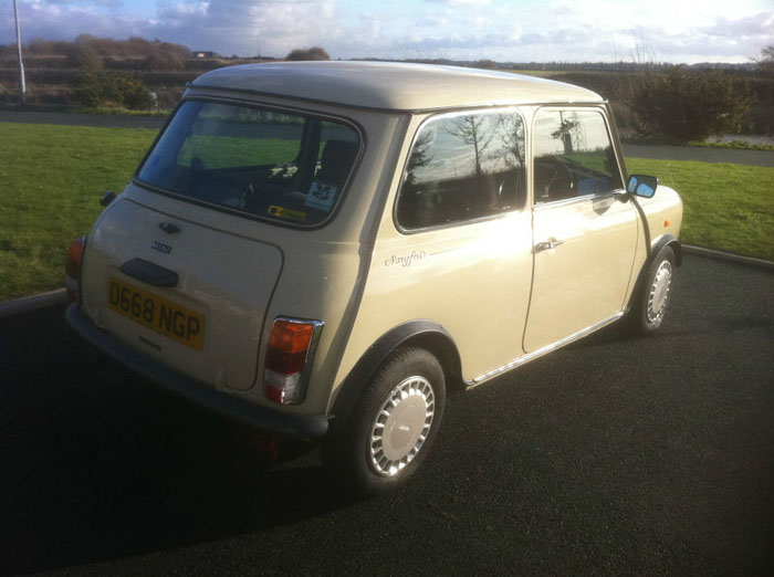 1986 austin mini mayfair auto beige 4