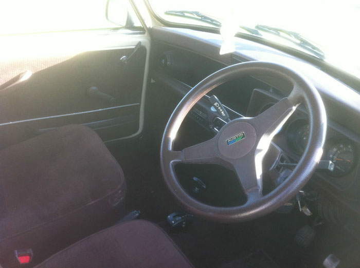 1986 austin mini mayfair auto beige interior 1