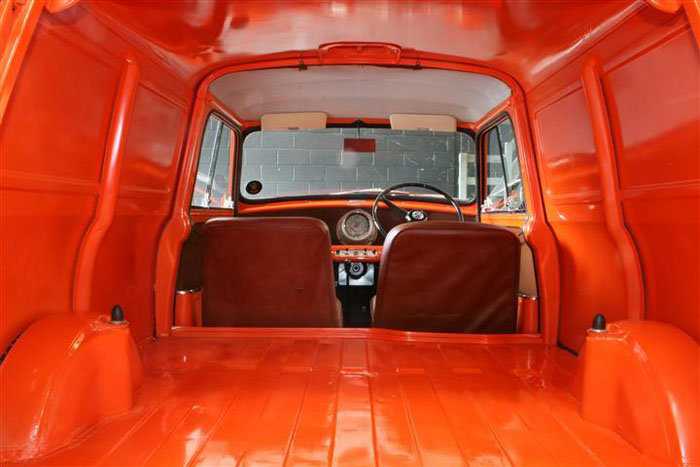 1960 Austin Mini Mk1 Van Bed
