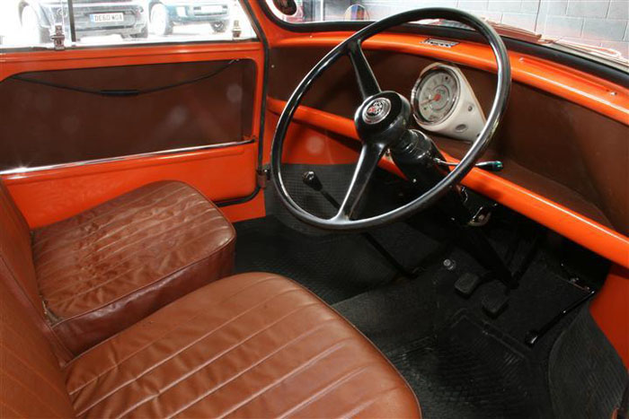1960 Austin Mini Mk1 Van Interior