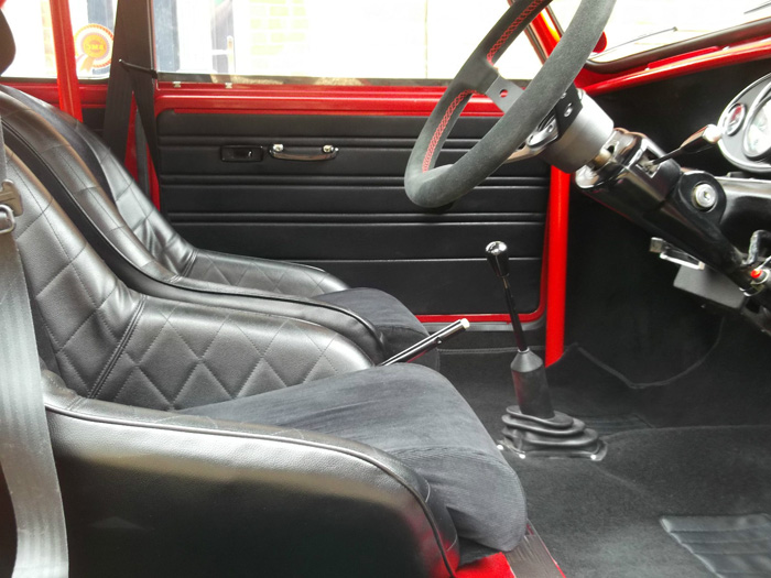 1971 Austin Mini Cooper S Race Replica Front Interior 2