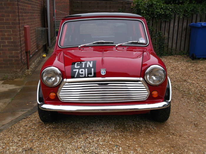 1971 Austin Mini Cooper S Race Replica Front