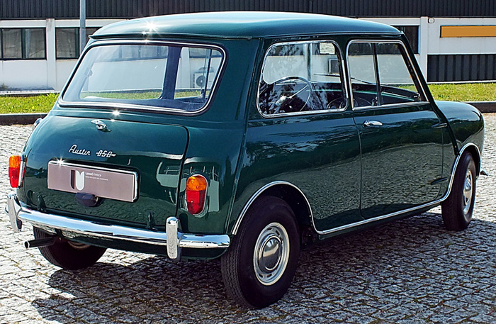 1962 Austin Mini Super Seven Rear