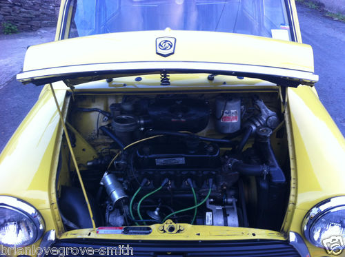 1980 Austin Morris Mini 1000 Engine Bay